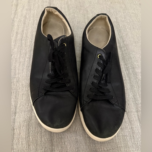 Cole Haan Black Sneakers with White Soles - Picture 1 of 4